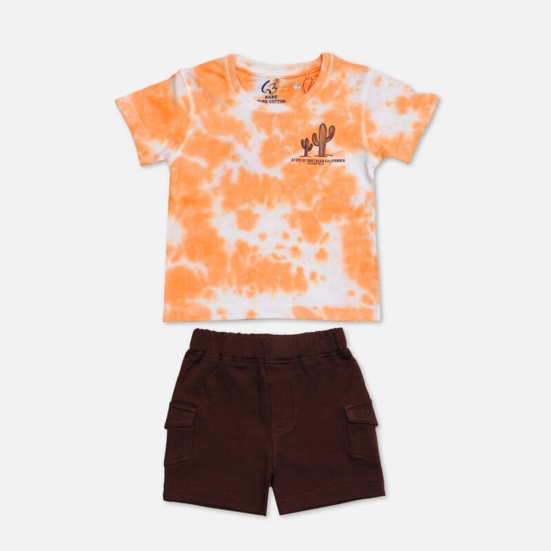 Kids Set (Dye & Dyed) Orange