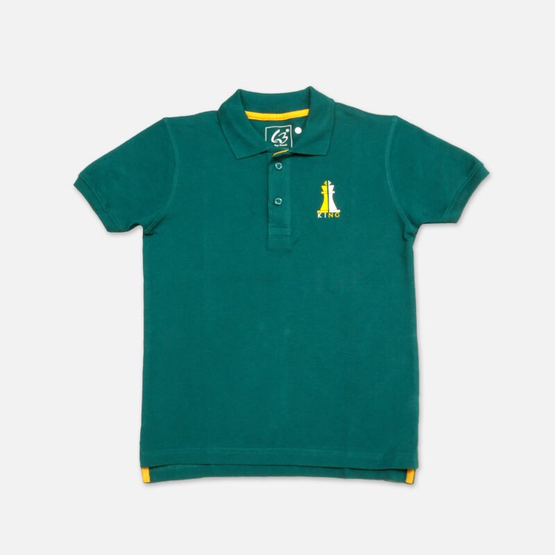 Boys Polo T shirt(Green)