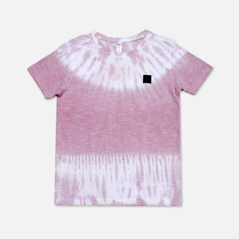 Boys T shirt (Dye & Dyed) Light pink